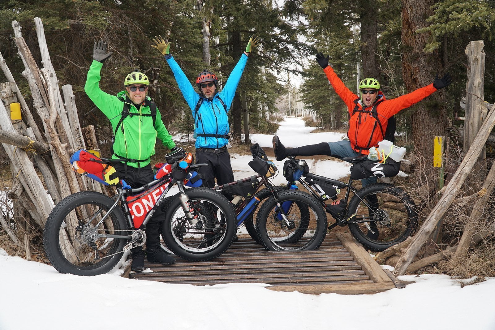 Winter Fat Biking in the Rocky Mountains