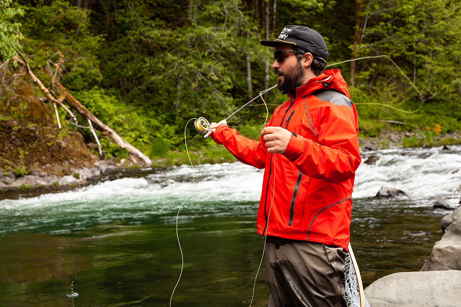 Angling with Showers Pass