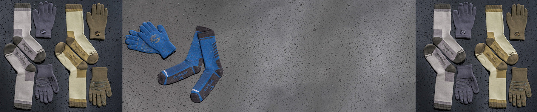 Crosspoint Waterproof Socks & Knit Gloves