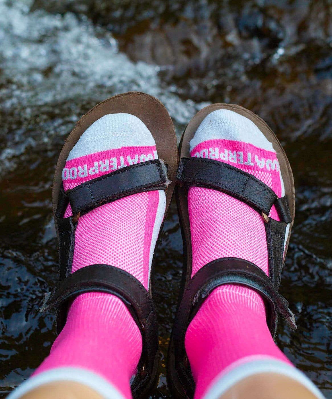 Lightweight Waterproof Socks  - Crosspoint Brights